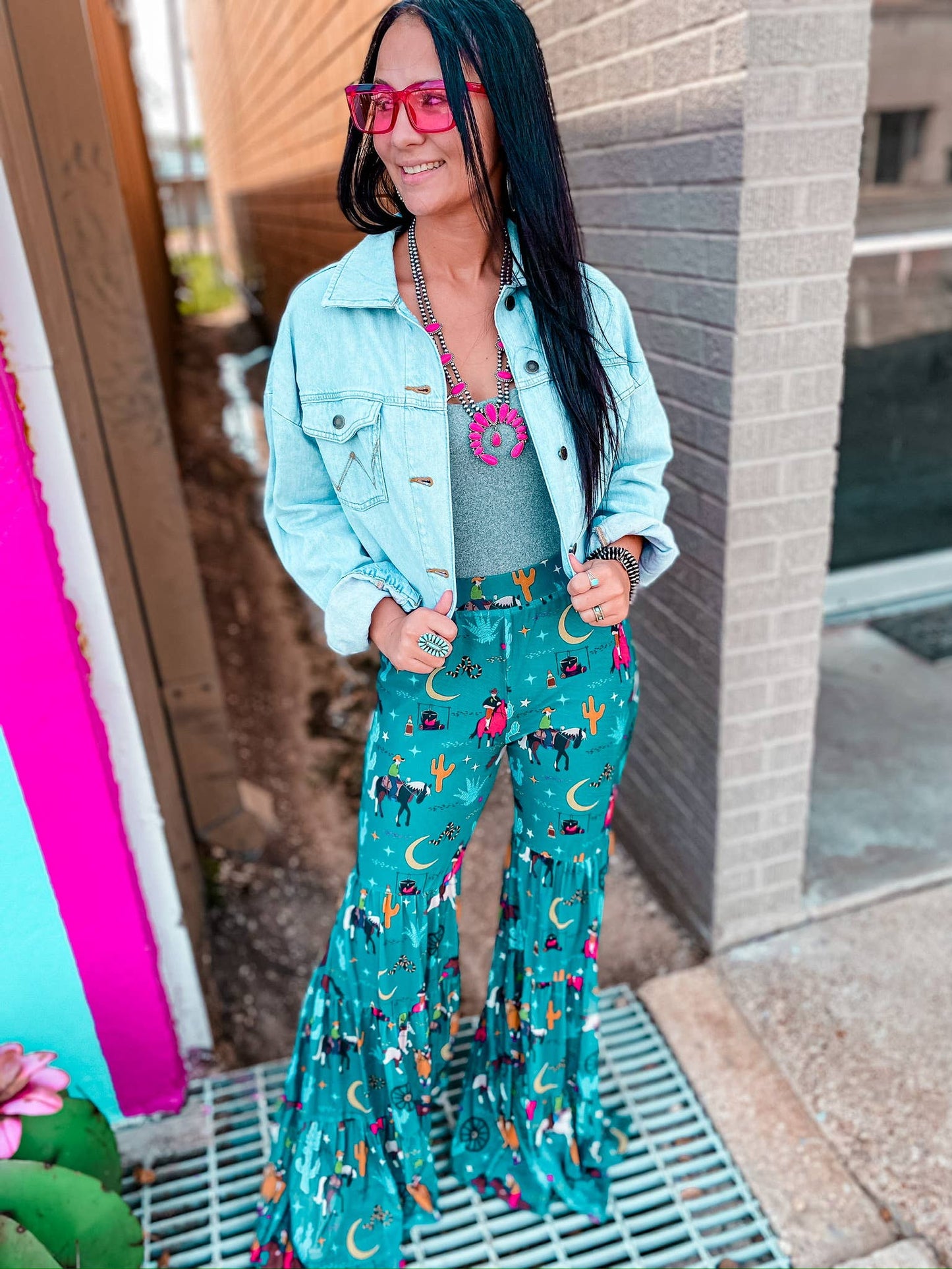PRE-ORDER Maggie Tiered Palazzo Pants