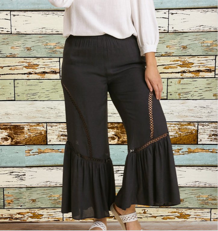 ONLINE EXCLUSIVE The Marcy - Wide Leg Lace Pants
